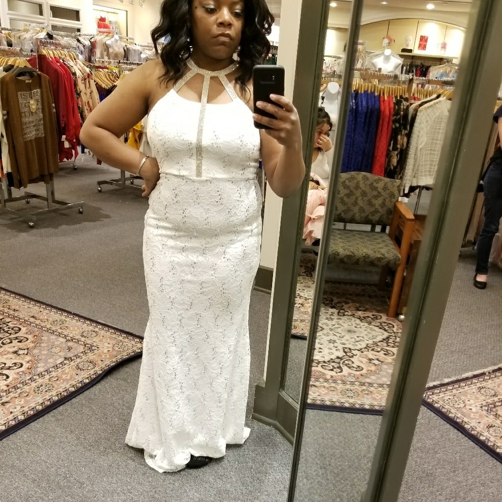 Beautiful White Dress- Brand new